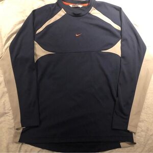 Nike performance long sleeve vintage Y2k shirt sz xl